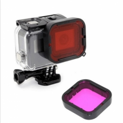 large TELESEN SQUARE FILTER GOPRO  RED FILTER AND MAGENTA BALIDIVESHOP 2